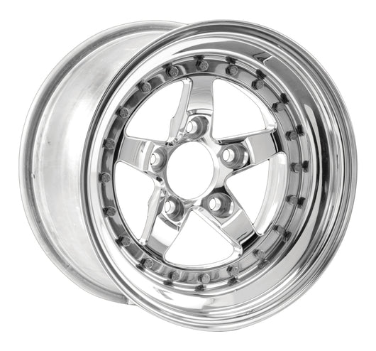 Weld Weldstar 15x10 / 5x4.5 BP / 3.5in. BS Polished Wheel - Non-Beadlock - 791P-510206