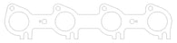Cometic 91-01 Ford 4.6L SOHC / 99+ 5.4L Triton .030 inch MLS Exhaust Gaskets (Pair) - C5853-030