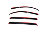 AVS 07-18 Toyota Tundra Crewmax Ventvisor In-Channel Front & Rear Window Deflectors 4pc - Smoke - 194309