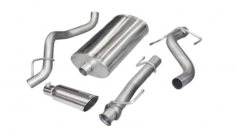 Corsa/dB 07-12 Toyota FJ Cruiser 4.0L V6 Polished Sport Cat-Back Exhaust - 24700