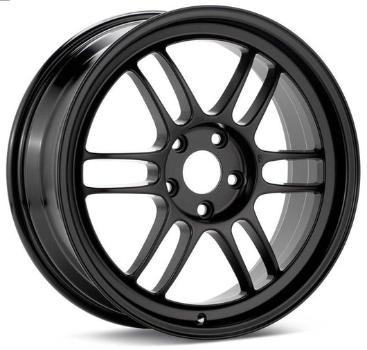 Enkei RPF1 18x7.5 5x114.3 48mm Offset 73mm Bore Matte Black Wheel 07-11 Mazdaspeed 3 *Min Qty 48* - 3798756548BK
