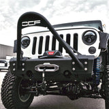 MBRP 07-15 Jeep Wrangler JK Stinger Bumper Kit - Black Coated - 182720