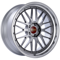 BBS LM 20x9 5x120 ET15 Diamond Black Center Diamond Cut Lip Wheel -82mm PFS/Clip Required - LM225DBPK
