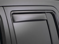 WeatherTech 05-09 Kia Spectra Rear Side Window Deflectors - Dark Smoke - 81365