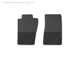 WeatherTech 82-93 Chevrolet S10 Pickup Front Rubber Mats - Black - W11