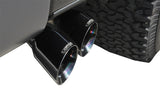 Corsa 11-14 Ford F-150 Raptor 6.2L V8 133in Wheelbase Black Xtreme Cat-Back Exhaust - 14759BLK