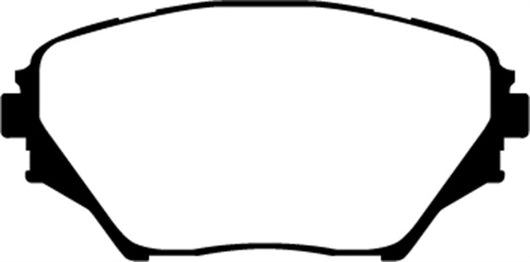 EBC 01-03 Toyota RAV 4 2.0 Greenstuff Front Brake Pads - DP61402