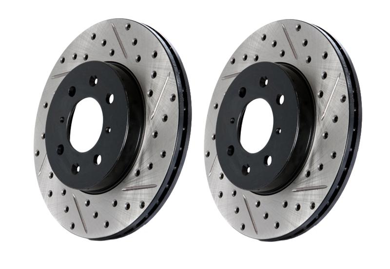 StopTech Slotted & Drilled Sport Brake Rotor - 127.62105R