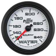 Autometer Phantom II 2-5/8in 120-240 Degree F Mechanical Water Gauge - 7832