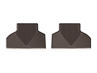 WeatherTech 2014-2015 BMW X5 Rear Rubber Mats - Cocoa - W326CO