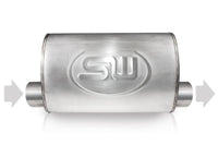 Stainless Works 2.5in ID OFFSET INLET/ 2.5in OD OFFSET OUTLET (ON SAME SIDE) 5inX9in - TM5C25O25OSS