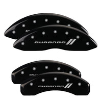 MGP 4 Caliper Covers Engraved Front & Rear Stingray Black finish silver ch - 13009SSTYBK