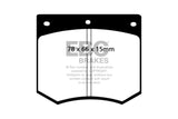 EBC 75-86 Ac 3000 3.0 Greenstuff Front Brake Pads - DP2291