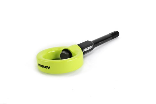 Perrin Tow Hook Kit - Front 02-07 Subaru WRX/STI - Neon Yellow - PSP-BDY-230NY