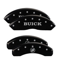 MGP 4 Caliper Covers Engraved Front & Rear MOPAR Black finish silver ch - 42014SMOPBK