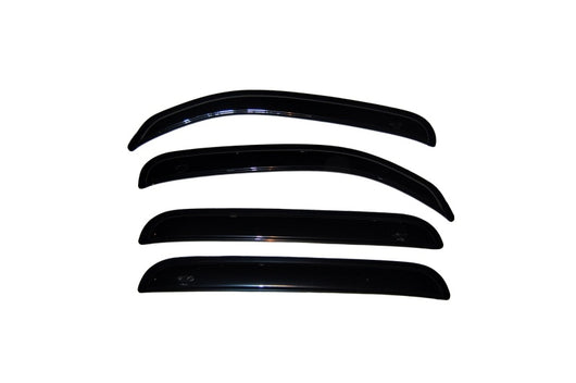 AVS 06-11 Chevy HHR Ventvisor Outside Mount Window Deflectors 4pc - Smoke - 94318