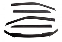 AVS 15-18 Chevy Silverado 2500 Crew Cab Ventvisor & Aeroskin Deflector Combo Kit - Matte Black - 56033087