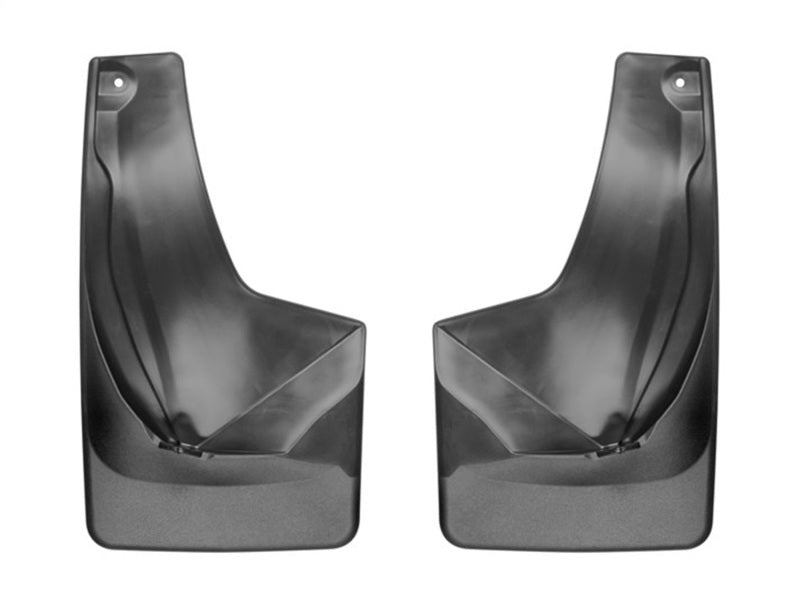 WeatherTech 2017+ Honda CR-V No Drill Mudflaps - Black (Rear Pair) - 120083