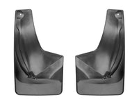 WeatherTech 2017+ Honda CR-V No Drill Mudflaps - Black (Rear Pair) - 120083