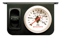 Firestone Air Adj. Leveling Electric Control Panel w/Single Gauge 0-150psi - White (WR17602229) - 2229