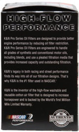 K&N Oil Filter 3in OD x 5.094in H for Buick/Chevrolet/Pontiac/GMC/Oldsmobile/GMC/Cadillac - PS-2001