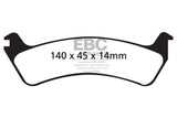 EBC 95-98 Ford Windstar 3.0 Ultimax2 Rear Brake Pads - UD664