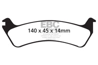 EBC 95-98 Ford Windstar 3.0 Ultimax2 Rear Brake Pads - UD664