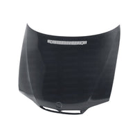 Seibon 02-05 BMW 3 Series 4dr E46 (Manuf Date 7/02-7/06 Models Only) OEM-Style Carbon Fiber Hood - HD0205BMWE464D-OE
