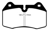 EBC 92-95 Nissan Skyline (R32) 2.6 Twin Turbo GT-R V-Spec Ultimax2 Front Brake Pads - UD639