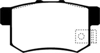 EBC 01-03 Acura CL 3.2 Greenstuff Rear Brake Pads - DP2781/2