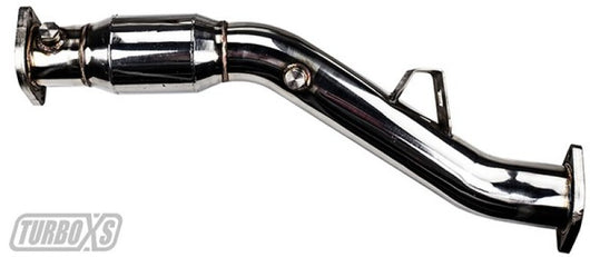 Turbo XS 08-12 WRX-STi / 04-09 LGT High Flow Catalytic Converter Pipe - txs-WS08-CP-V2