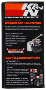K&N 08-17 Harley Davidson Touring Models Performance Air Intake System Silver - 57-1134S