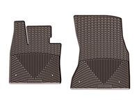 WeatherTech 2014-2015 BMW X5 Front Rubber Mats - Cocoa - W325CO