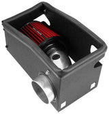Spectre 11-14 Ford Taurus SHO 3.5L V6 F/I Air Intake Kit - Polished w/Red Filter - 9022