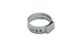 Vibrant One Ear Stepless Pinch Clamps 12.8-15.3mm clamping range (Pack of 10) SS 7mm band width - 12275