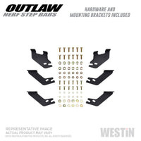 Westin 05-19 Toyota Tacoma Double Cab Outlaw Nerf Step Bars - 58-52775