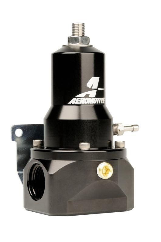 Aeromotive Regulator - 30-120 PSI - .500 Valve - 2x AN-10 Inlets / AN-10 Bypass - 13132