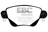 EBC 01-04 Jaguar X-Type 2.5 Redstuff Rear Brake Pads - DP31350C