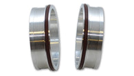 Vibrant Vanjen Aluminum Weld Fittings for 2.5in OD Tubing (for use with part #12565) - Sold In Pairs - 12545