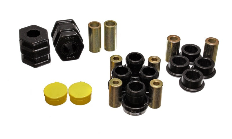 Energy Suspension 99-00 Honda Civic Si Black Front Control Arm Bushing Set - 16.3115G