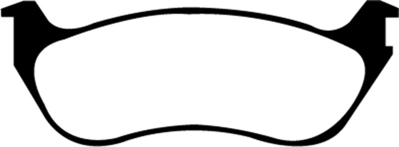 EBC 02-05 Ford Explorer 4.0 2WD Greenstuff Rear Brake Pads - DP61631