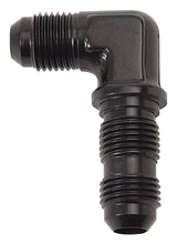 Russell Performance -6 AN 90 Degree Flare Bulkhead (Black) - 661253
