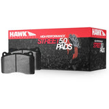 Hawk 1990-1998 Jeep Cherokee (BJ) (4WD) HPS 5.0 Front Brake Pads - HB210B.677