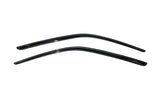 AVS 08-18 Dodge Challenger Ventvisor Outside Mount Window Deflectors 2pc - Smoke - 92010