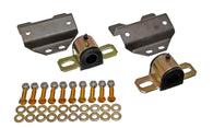 Energy Suspension 67-72 Dodge Dart / 65-69 Charger Black 7/8in Greasable Bushing Adapter Kit - 5.5134G