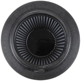 K&N Universal Rubber Filter-Round Tapered 6in Flange ID x 9in Base OD x 6.625in Top OD x 7.5in H - RU-5177HBK