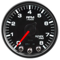 Autometer Spek-Pro Gauge Fuel Level 2 1/16in 0-270 Programmable Blk/Chrm - P312318