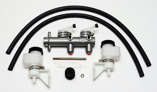 Wilwood Tandem Master Cylinder - 1in Bore w/ Remote Reservoirs - 260-7563