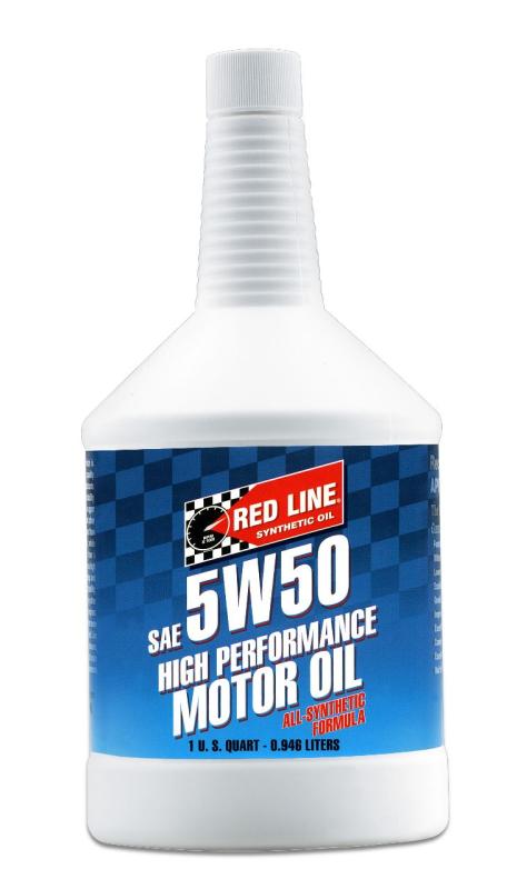 Red Line 5W50 Motor Oil Quart - 11604
