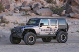 Fabtech 07-18 Jeep JK 4WD 4-Door 3in Crawler System w/DL 2.5 Resi Coilovers & Rear DL 2.25 Shocks - K4065DL